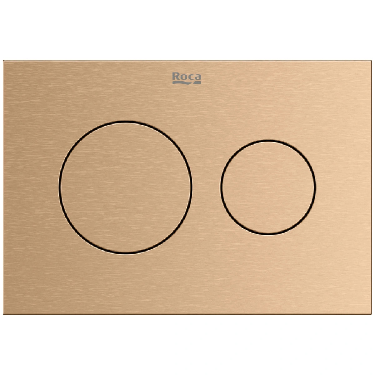Roca Duplo PS3 Clapeta de actionare dual flush, cupru periat (brushed copper)