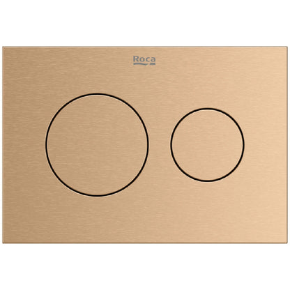 Roca Duplo PS3 Clapeta de actionare dual flush, cupru periat (brushed copper)