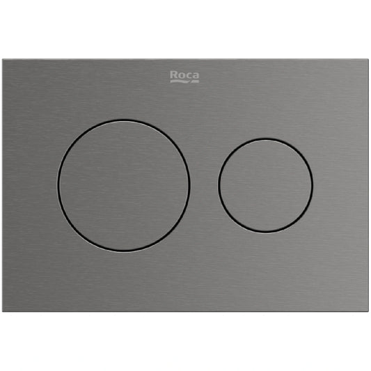 Roca Duplo PS3 Clapeta de actionare dual flush, antracit periat (brushed graphite)