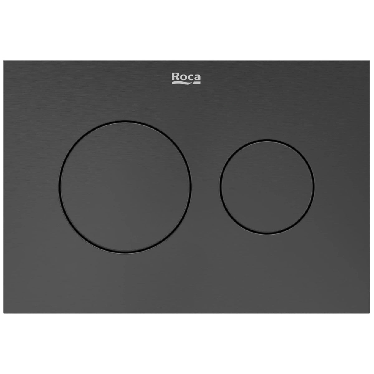 Roca Duplo PS3 Clapeta de actionare dual flush, negru periat (brushed titanium)