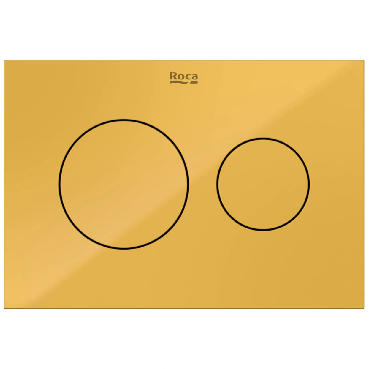 Roca Duplo PS3 Clapeta de actionare dual flush, galben