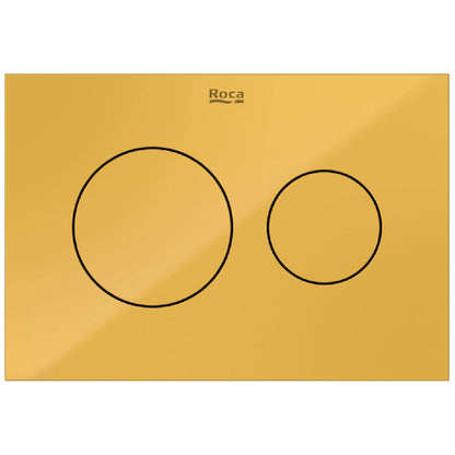 Roca Duplo PS3 Clapeta de actionare dual flush, galben
