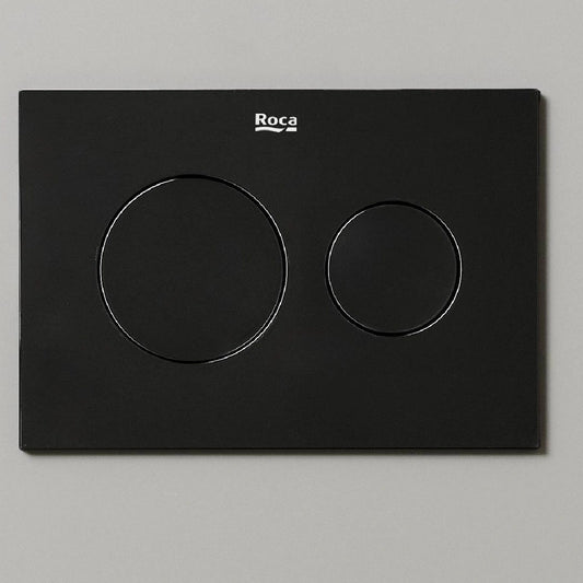 Roca Duplo PS3 Clapeta de actionare dual flush, negru mat