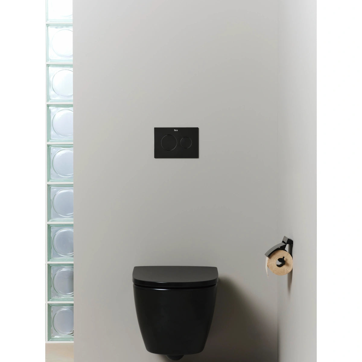 Roca Duplo PS3 Clapeta de actionare dual flush, negru mat