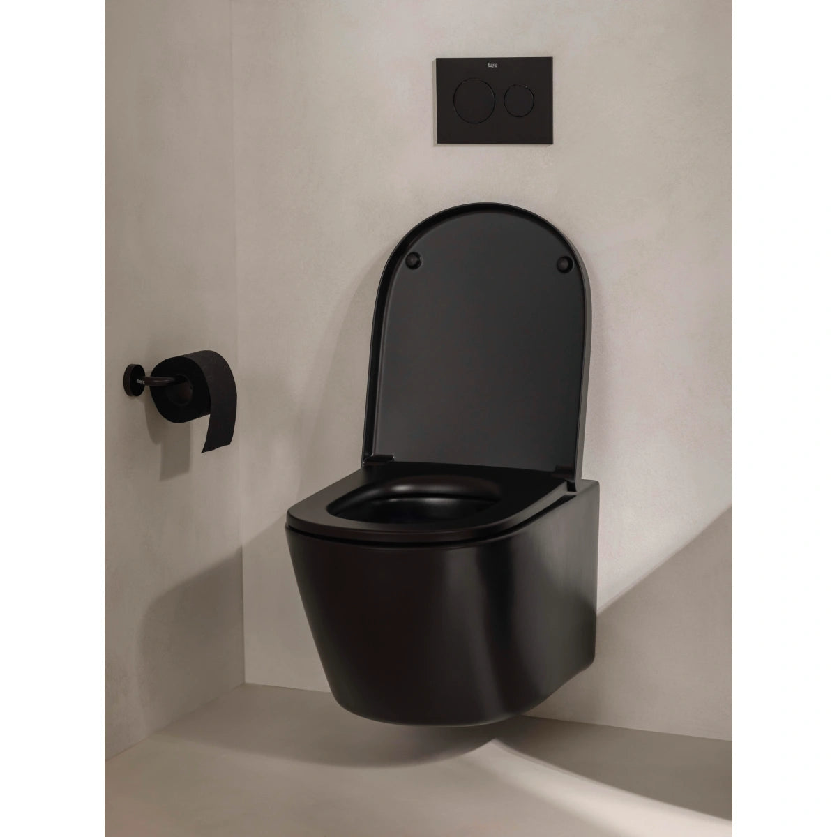 Roca Duplo PS3 Clapeta de actionare dual flush, negru mat