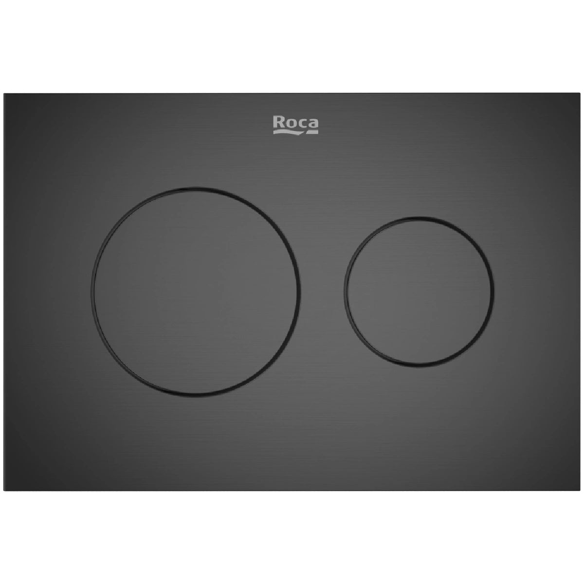 Roca Duplo PS3 Clapeta de actionare dual flush, negru mat (titanium)