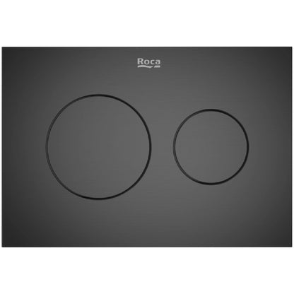 Roca Duplo PS3 Clapeta de actionare dual flush, negru mat (titanium)