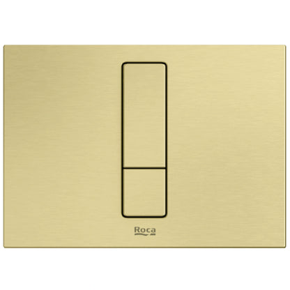 Roca Duplo PS4 Clapeta de actionare dual flush, alama periata (brushed brass)