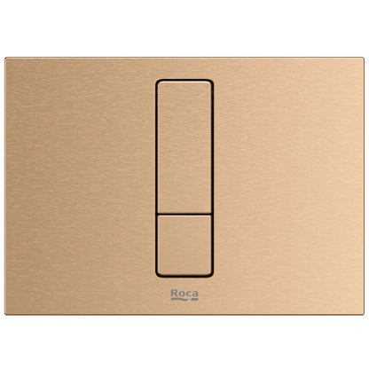 Roca Duplo PS4 Clapeta de actionare dual flush, cupru periat (brushed copper)