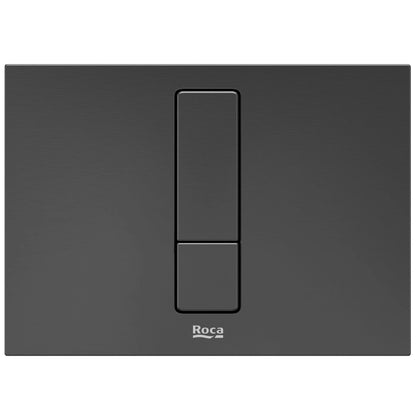 Roca Duplo PS4 Clapeta de actionare dual flush, negru periat (brushed titanium)