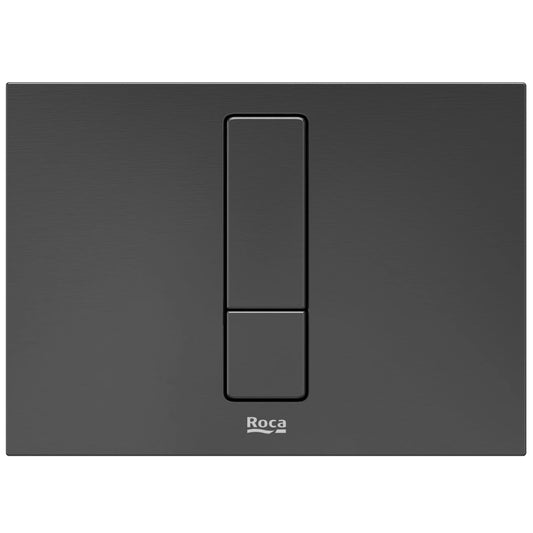 Roca Duplo PS4 Clapeta de actionare dual flush, negru periat (brushed titanium)