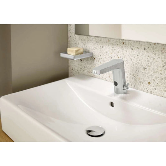 Roca L-30E Baterie lavoar cu senzor si mixare apa, alimentare cu baterii sau retea 230V