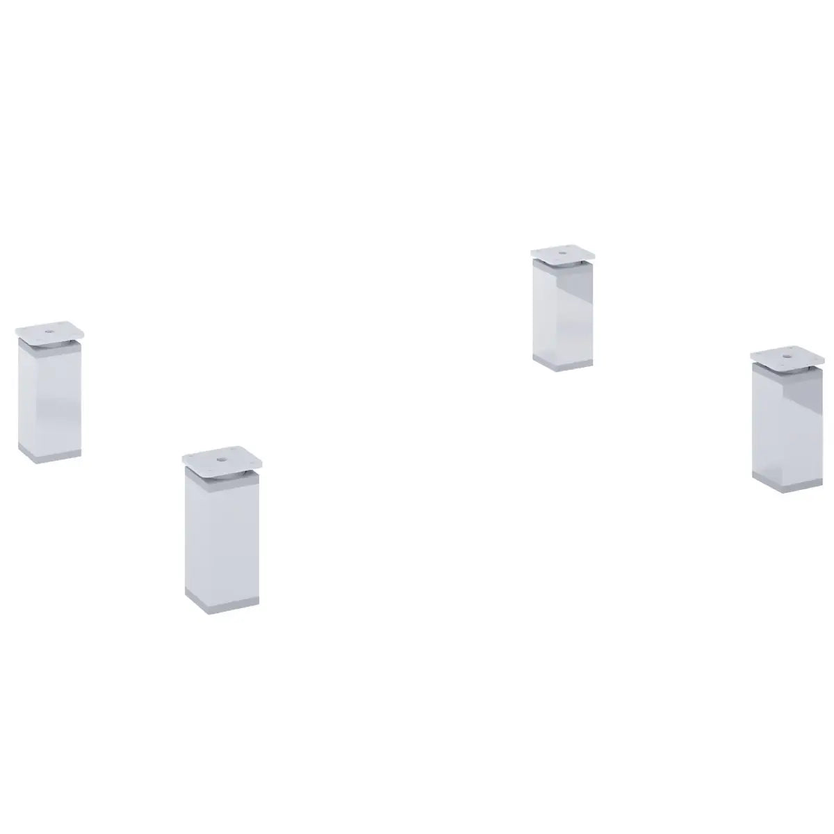 Roca Set Picioare mobilier H10 cm (4 buc)