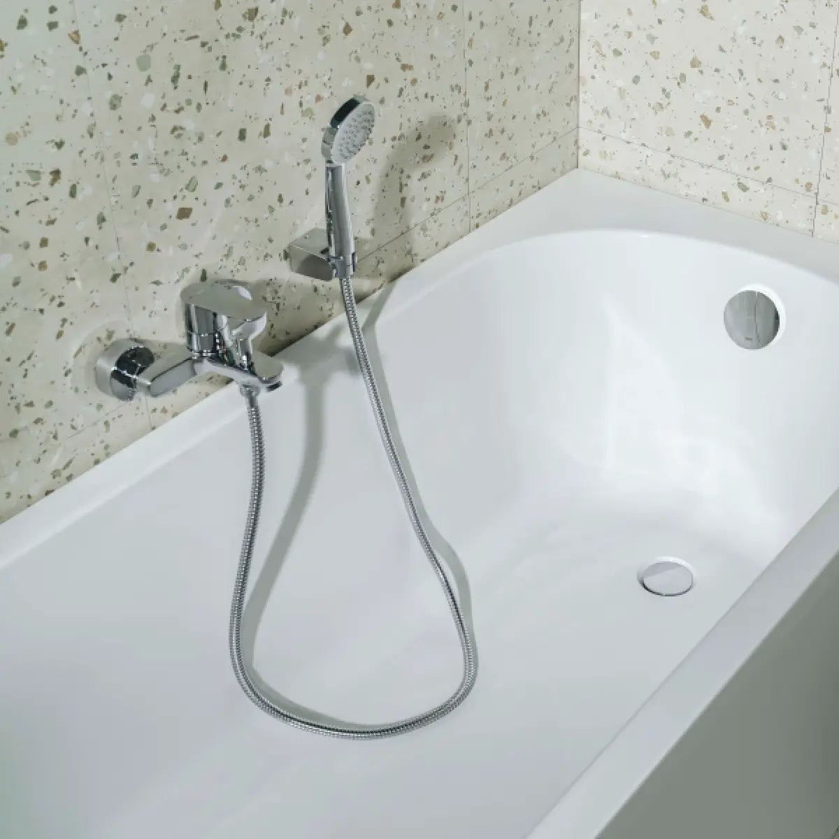 Roca Victoria Plus Baterie cada dus monocomanda cu set dus
