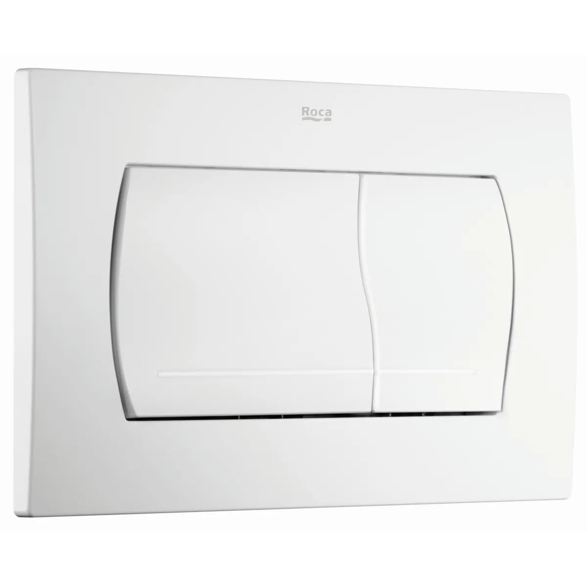 Roca Active 52 Clapeta de actionare WC dual-flush, alb lucios