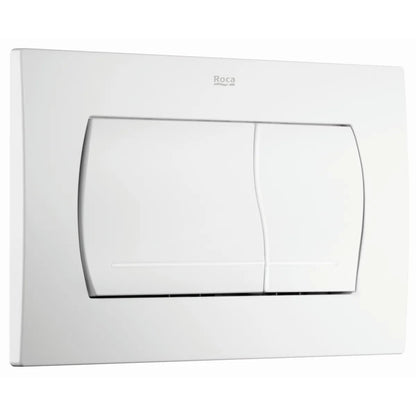Roca Active 52 Clapeta de actionare WC dual-flush, alb lucios