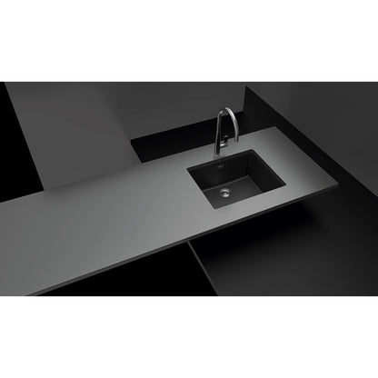 Schock Greenwich N-100L Chiuveta bucatarie Cristadur 55x45 xm, negru (puro)