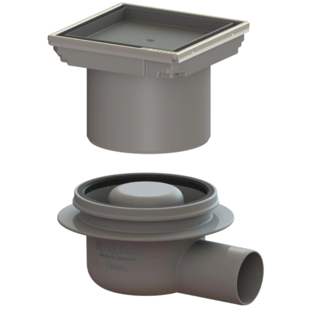 Set promo Sifon pardoseala Kessel System 100 cu capac faiantabil