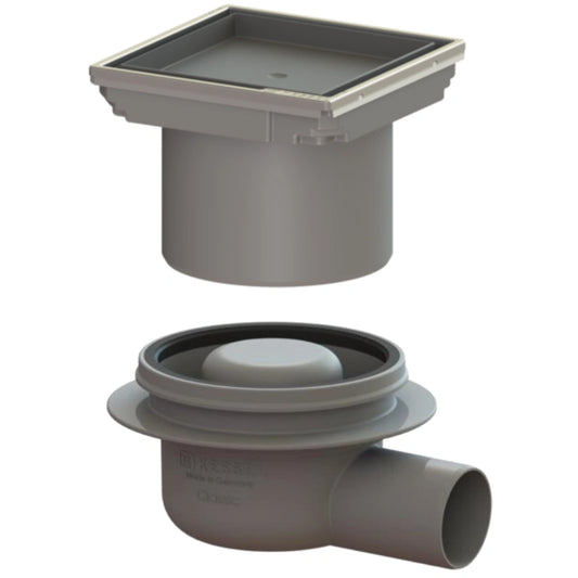 Set promo Sifon pardoseala Kessel System 100 cu capac faiantabil