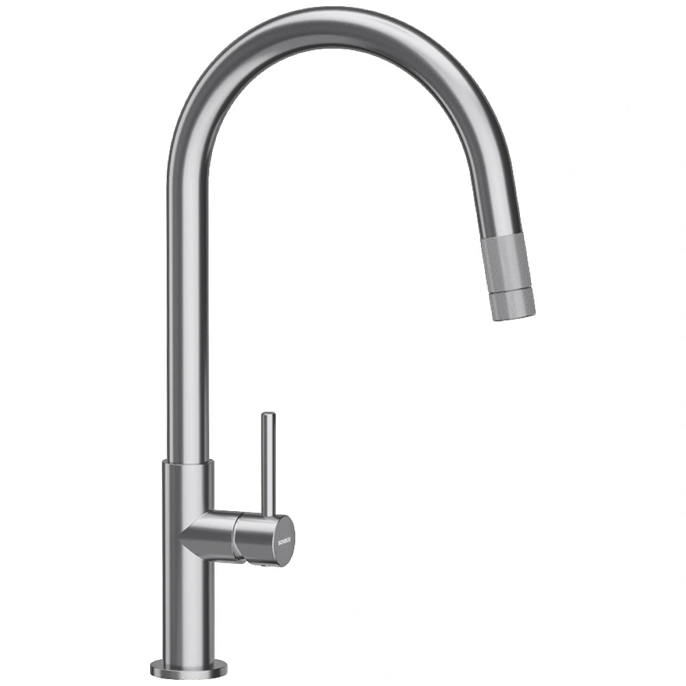 Schock Talia Baterie chiuveta bucatarie cu dus extractibil, inox