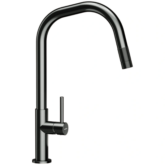 Schock Talinos Baterie chiuveta bucatarie cu dus extractibil, antracit (gunmetal)