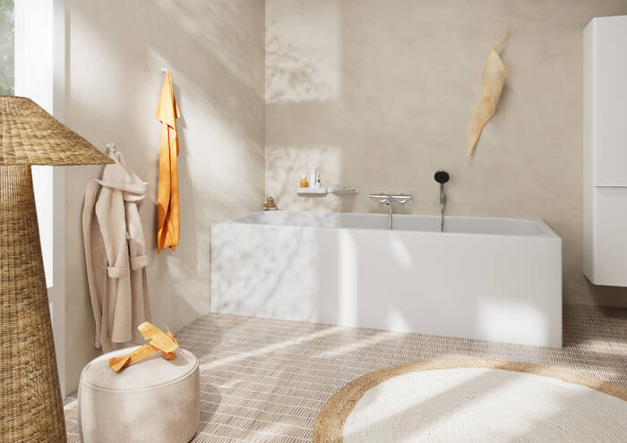 Hansgrohe Tecturis S Baterie cada dus monocomanda