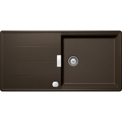 Schock Tia D-100L Chiuveta bucatarie granit Cristadur 100x50 cm, maro (bronze)