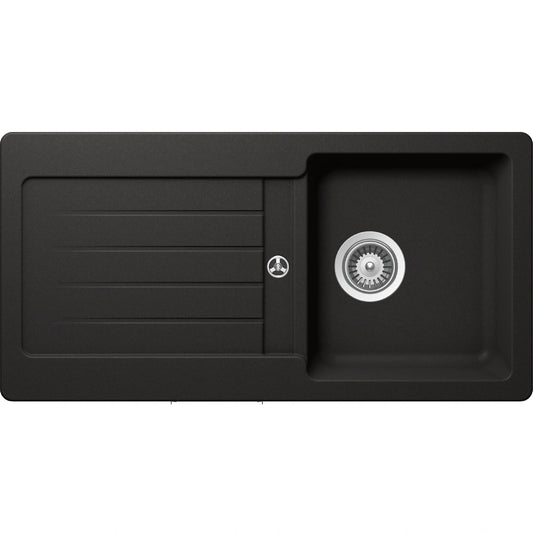 Schock Typos D-100S Chiuveta bucatarie granit Cristalite 86x43 cm, negru (nero)