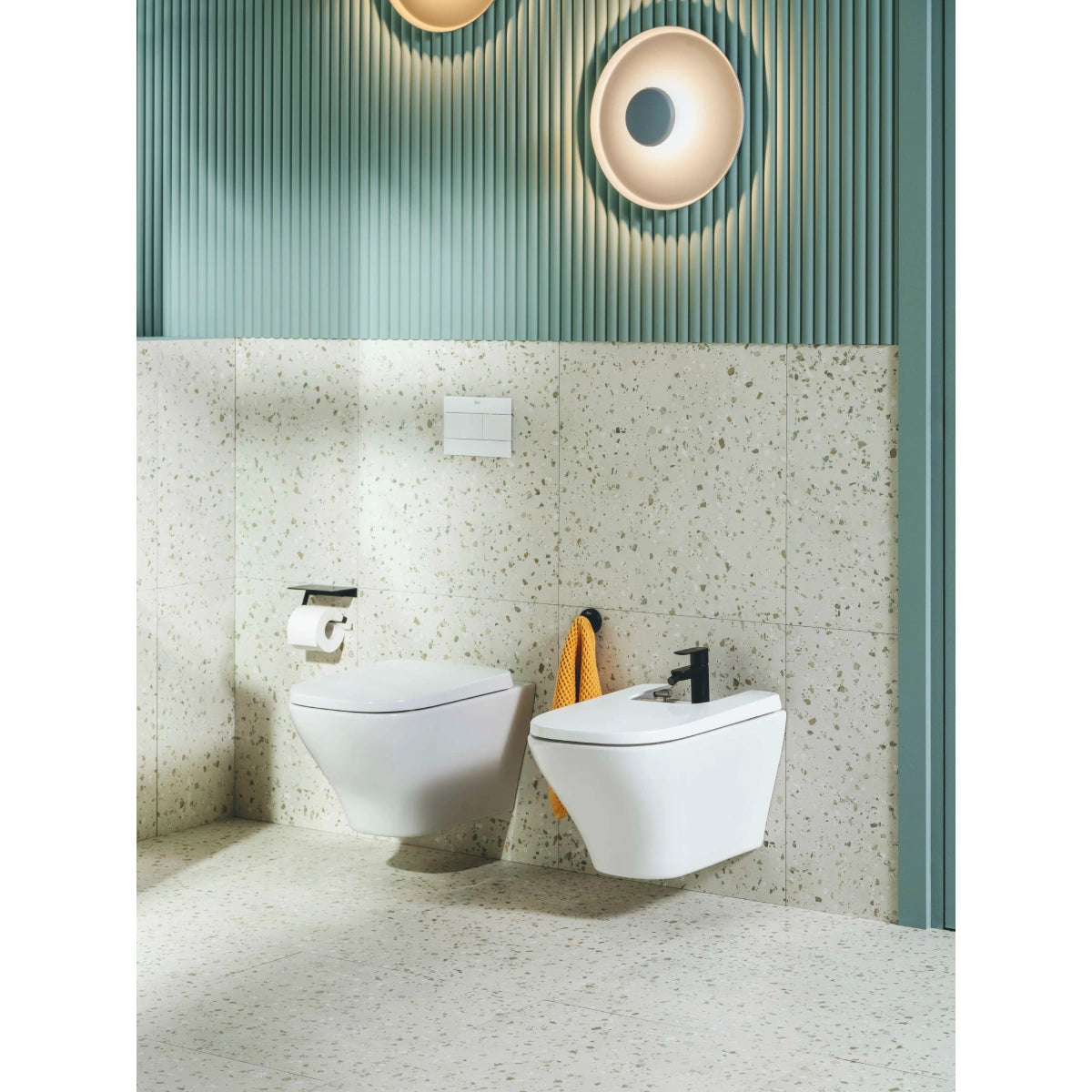 Vas WC suspendat Roca Optica Rimless Vortex 35x53 cm