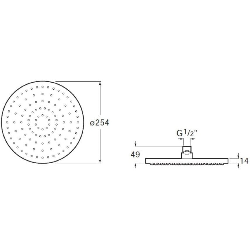Set promo Sistem dus incastrat fara termostat Roca Ona, negru mat