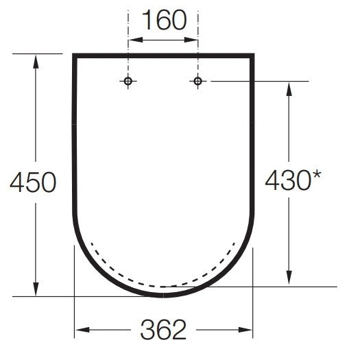 Set Vas WC suspendat cu capac si bideu Roca Meridian Rimless 36x56 cm evacuare orizontala