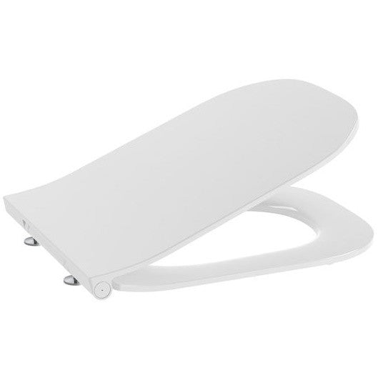 Set promo Vas WC suspendat cu rezervor incastrat si capac soft close Roca Duplo The Gap Rimless 35x54 cm evacuare orizontala