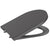 Roca Inspira Round Capac WC soft close, antracit (onyx)