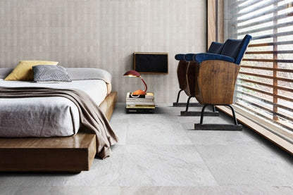 Decor interior alb 30x30 cm, Marazzi Mystone Ardesia Bianco
