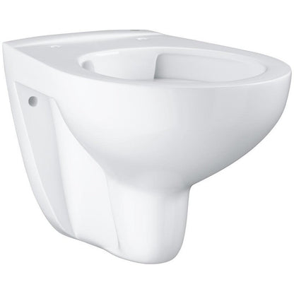 Set promo Vas WC suspendat cu rezervor incastrat si capac Grohe Bau Ceramic Rimless 37x53 cm evacuare orizontala