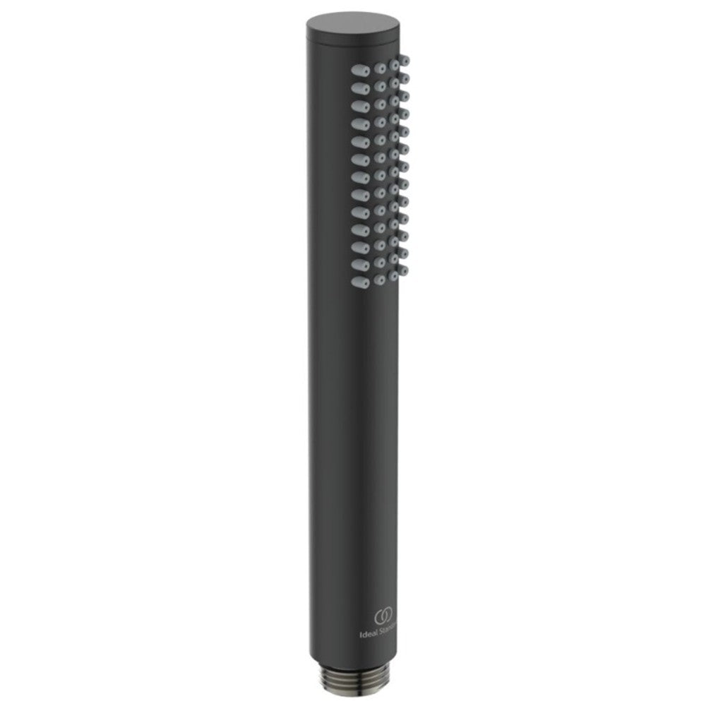 Set promo Sistem dus incastrat fara termostat Ideal Standard IdealRain, cu baterie rotunda, negru mat