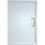 Cadita dus dreptunghiulara acril aspect piatra Belform Celesta Slim 120x80 cm, alb
