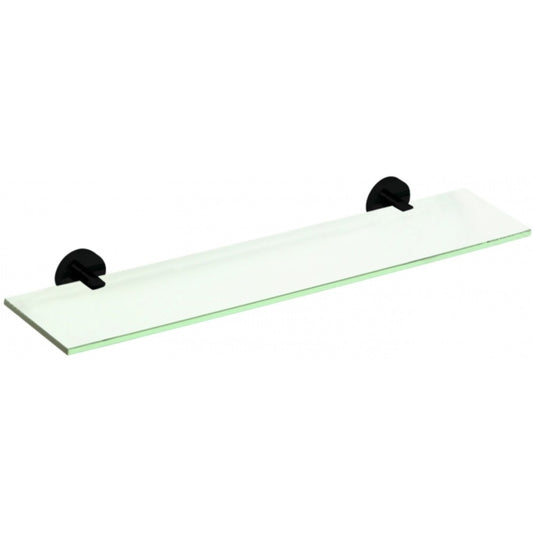 Bemeta Dark Polita din sticla 60 cm, negru