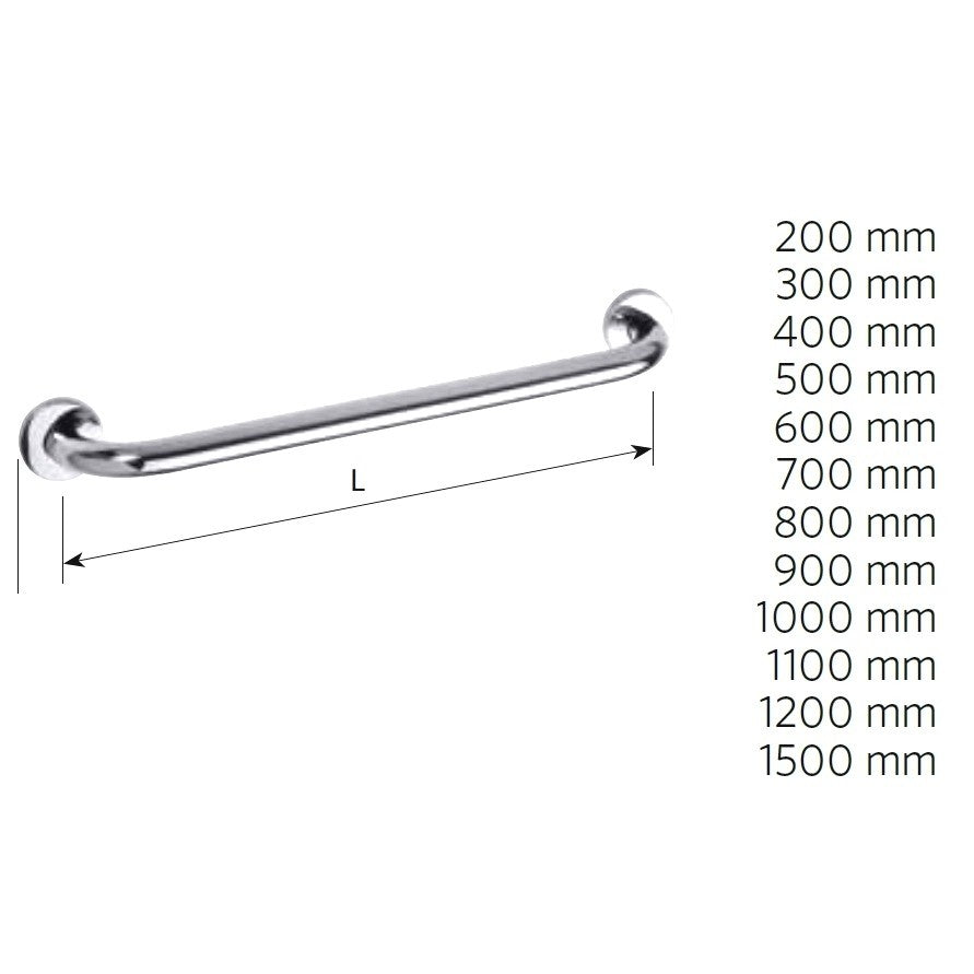 Bemeta Help Bara de sprijin 100 cm, alb
