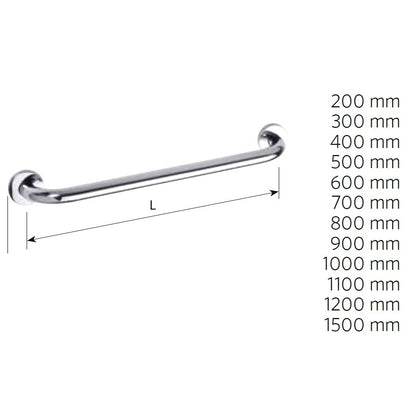 Bemeta Help Bara de sprijin 100 cm, alb