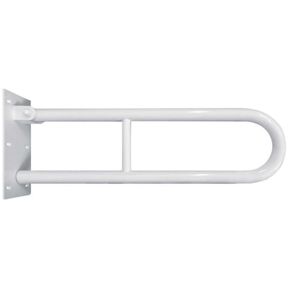 Bemeta Help Bara de sprijin rabatabila 75 cm, alb, montaj ascuns