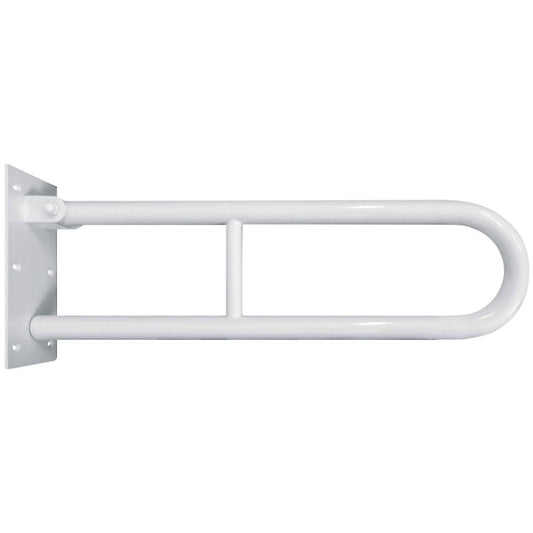 Bemeta Help Bara de sprijin rabatabila 75 cm, alb, montaj ascuns