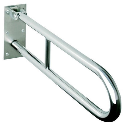Bemeta Help Bara de sprijin rabatabila 85 cm, inox lucios