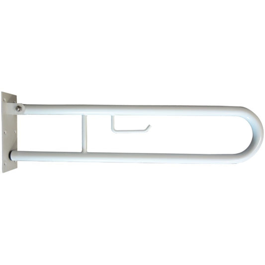Bemeta Help Bara de sprijin rabatabila cu suport hartie 60 cm, alb