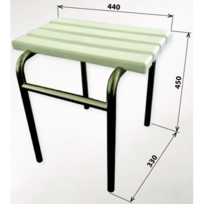 Bemeta Help Scaun de baie, alb