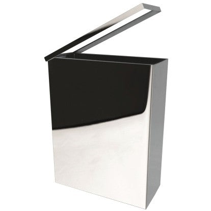 Bemeta Hotel Cos de gunoi dreptunghiular 25 litri, inox mat