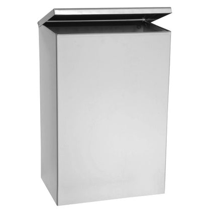 Bemeta Hotel Cos de gunoi montaj pe perete 6 litri, inox