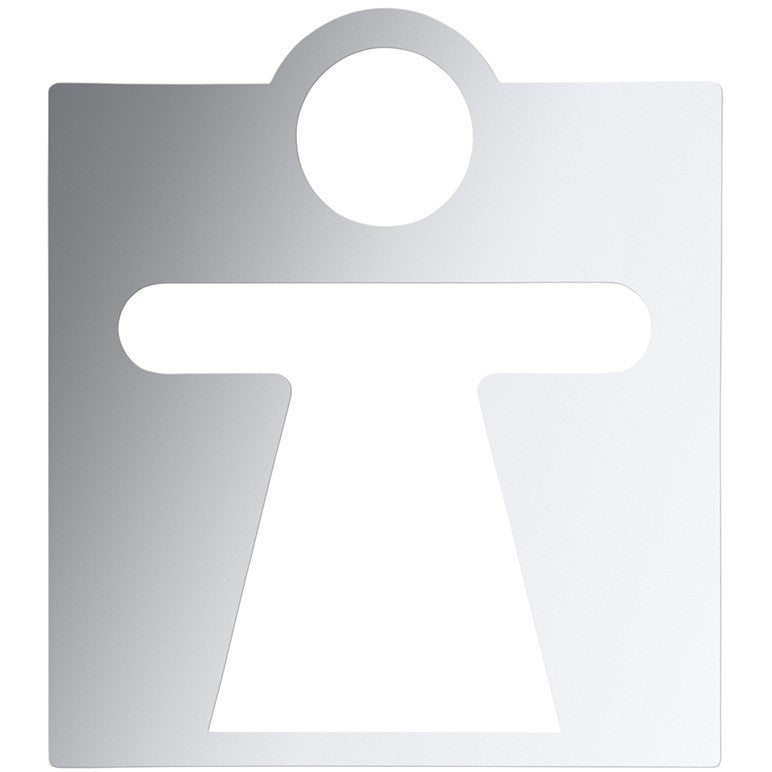 Bemeta Hotel Indicator toaleta pentru femei, inox