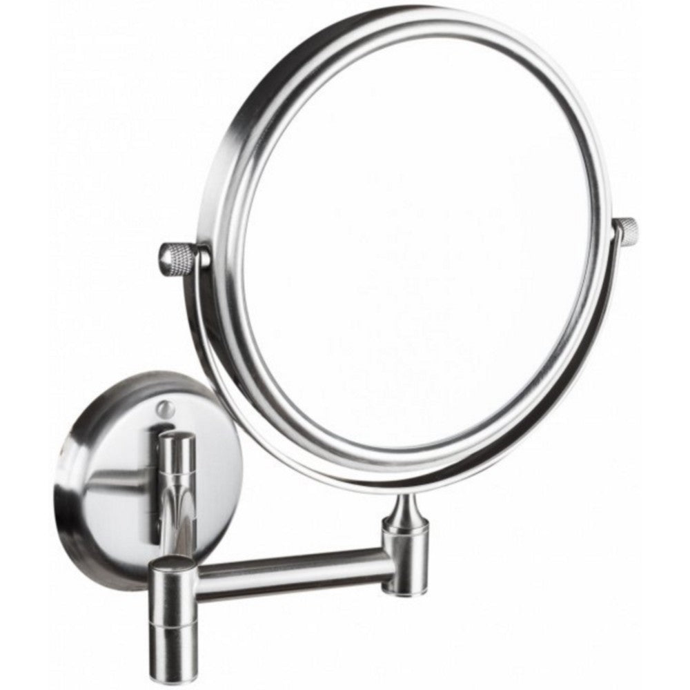 Bemeta Neo Oglinda cosmetica de perete Ø13.3 cm, inox