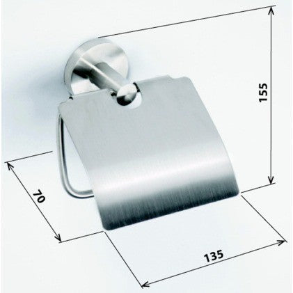 Bemeta Neo Suport hartie igienica cu aparatoare, inox